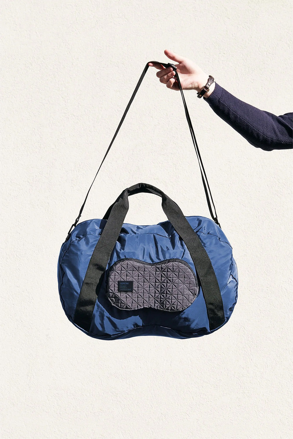 Peanut Duffle Seyahat çantası Mavi - 3