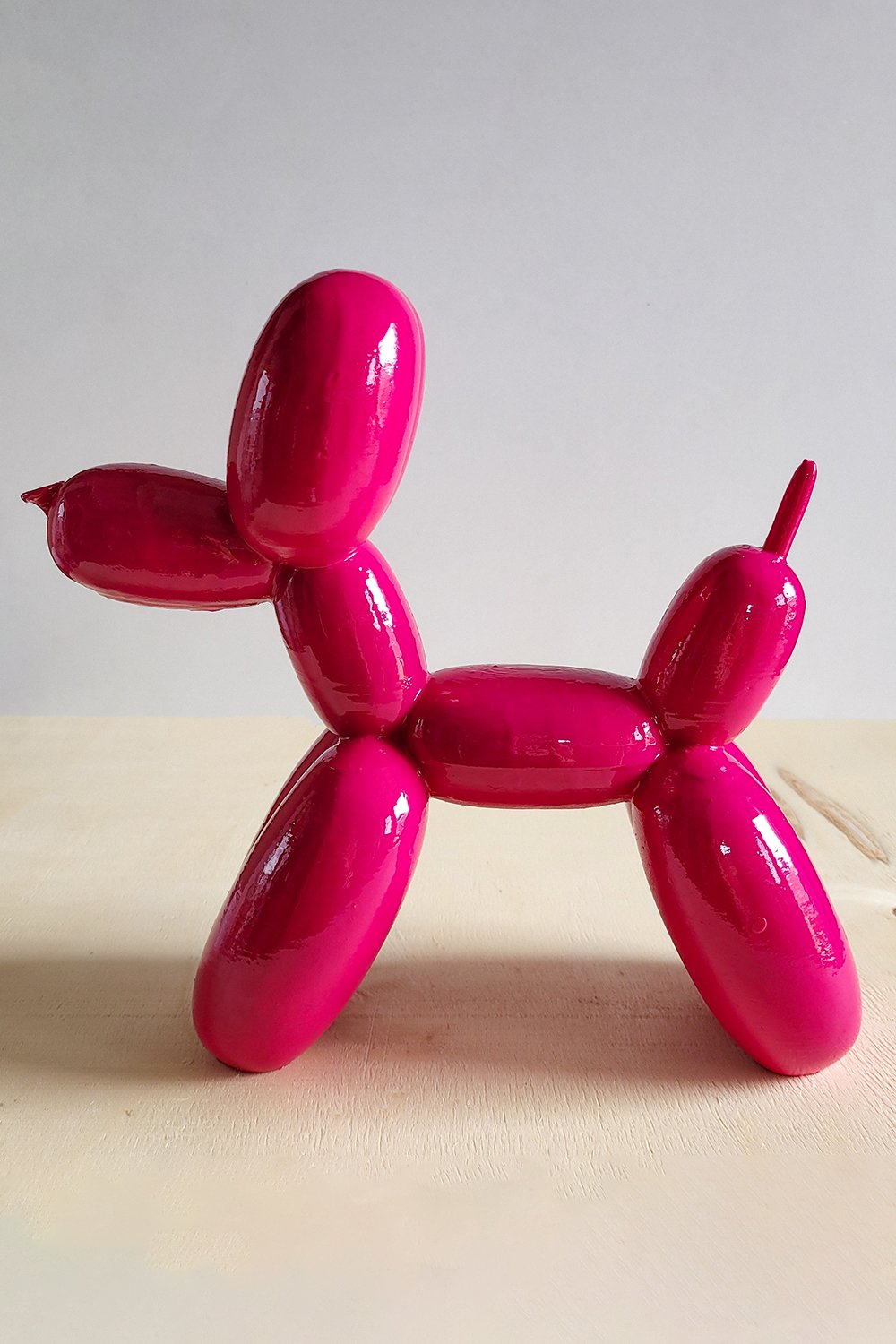 Balon Köpek Figürü | Fuşya - 6