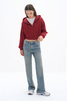 Zipper Sweatshirt - 1