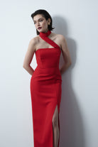 Caroline Red Dress - 3