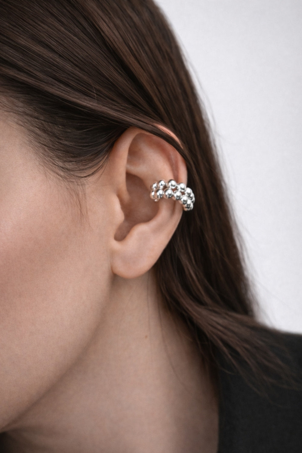 Bona Silver Earcuff - 1