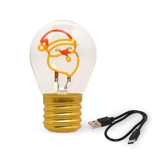 Yılbaşı Led Masa Işığı Noel Baba - 0