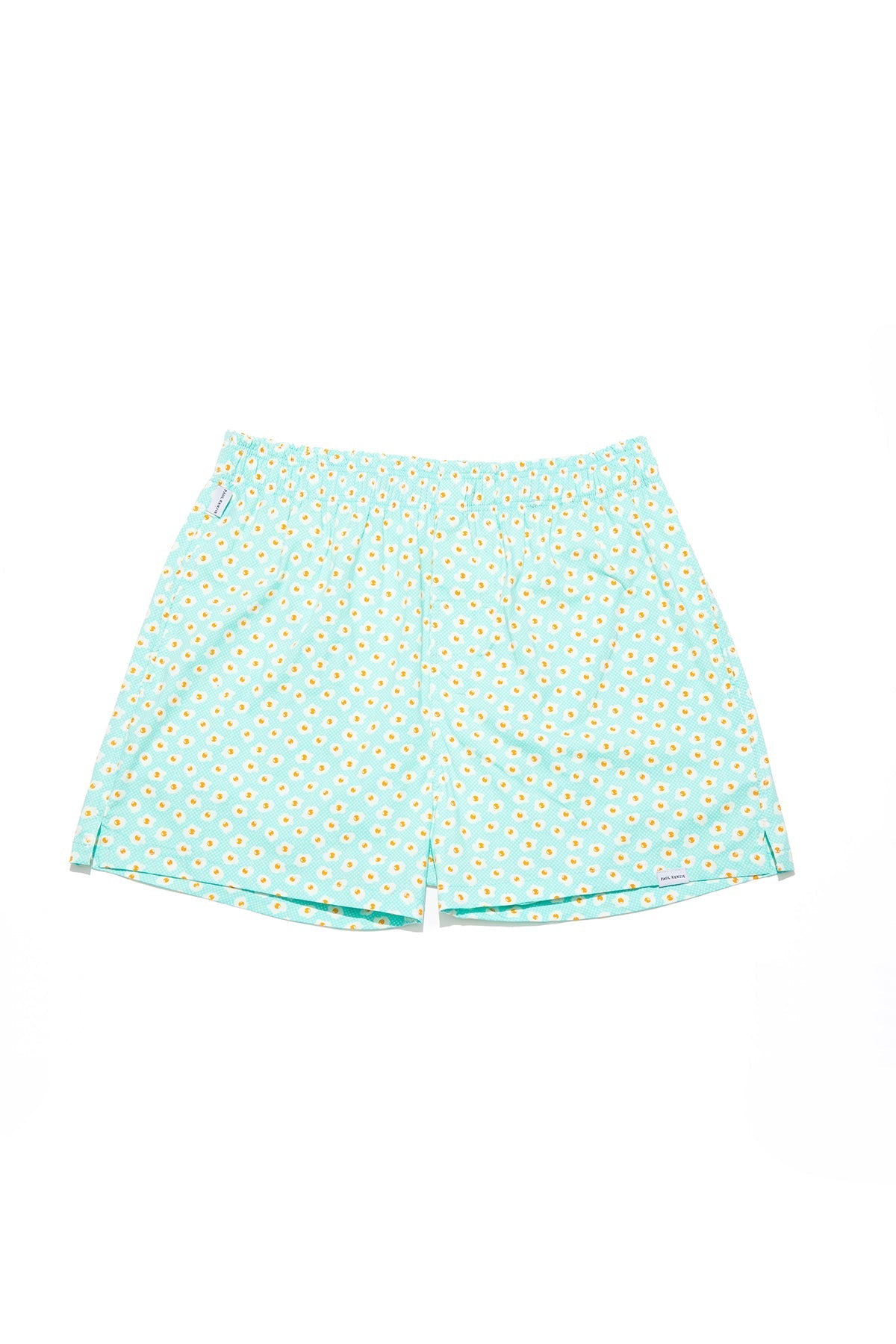 Desenli Erkek Ev Şort – Chill Space Collection – Sunny Side Up - 1