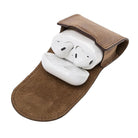 Aurel Heritage Saddle Charm Hakiki Deri Airpods Kılıfı – Airpods 1 & 2 Uyumlu - 1
