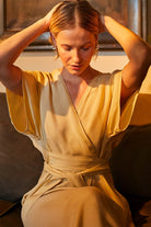 Venus Sabahlık Kimono - Krem - 9