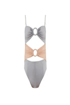 Eva Gri Nude Cut-out Detaylı Mayo - 0