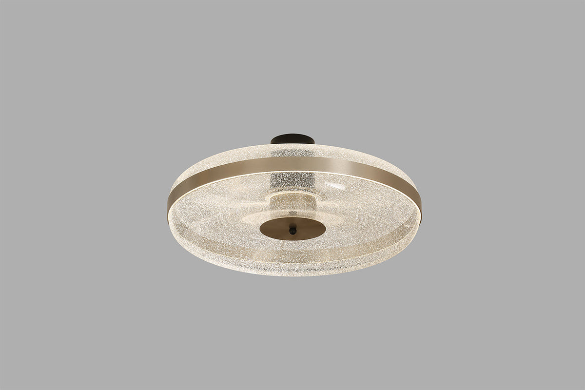 Plafonyer 1l Gold Ø40 Cm Led 60w - 0