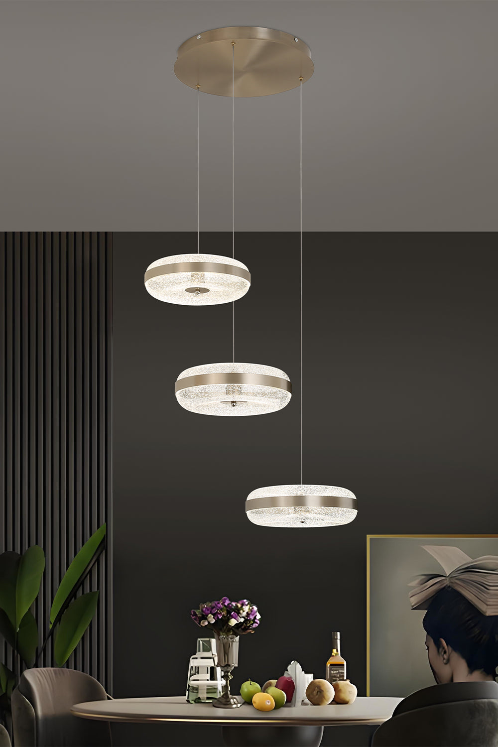 Sarkit 3l Silver Ø40x100 Cm Led 120w - 0