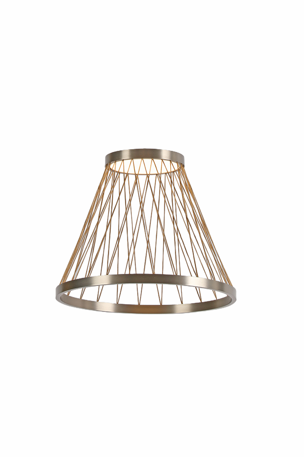 Plafonyer 1l Bronz D50x36 Cm Led 3000k - 0