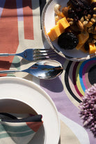 Delta Linen Abstract Printed Tablecloth Sunrise - 1