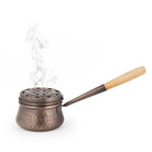 Coho Box Antique Dövme Tütsü Çanağı & Üzerlik &Adaçayı & Lavanta Hediye Seti - 2