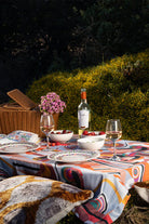 Grace Silk Velvet Ikat Pillow Case - 2