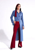 Phase Pantolon Bordo - 0