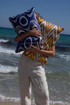 Leo Silk Ikat Pillow Case - 2