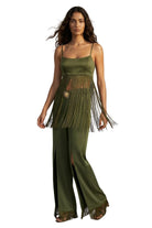 Helia Saten İpek Pantolon - 1
