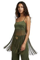 Helia Saten İpek Crop Bluz - 0