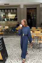 Keten Navy Pantolon - 2