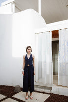 Keten Navy Pantolon - 5