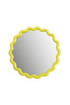 Sarı Zikzak Desenli Ayna - 0