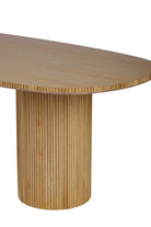 Fuga Ahşap Oval Yemek Masası 240 Cm - 2