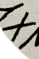 Round Abc Natural-Siyah - 1