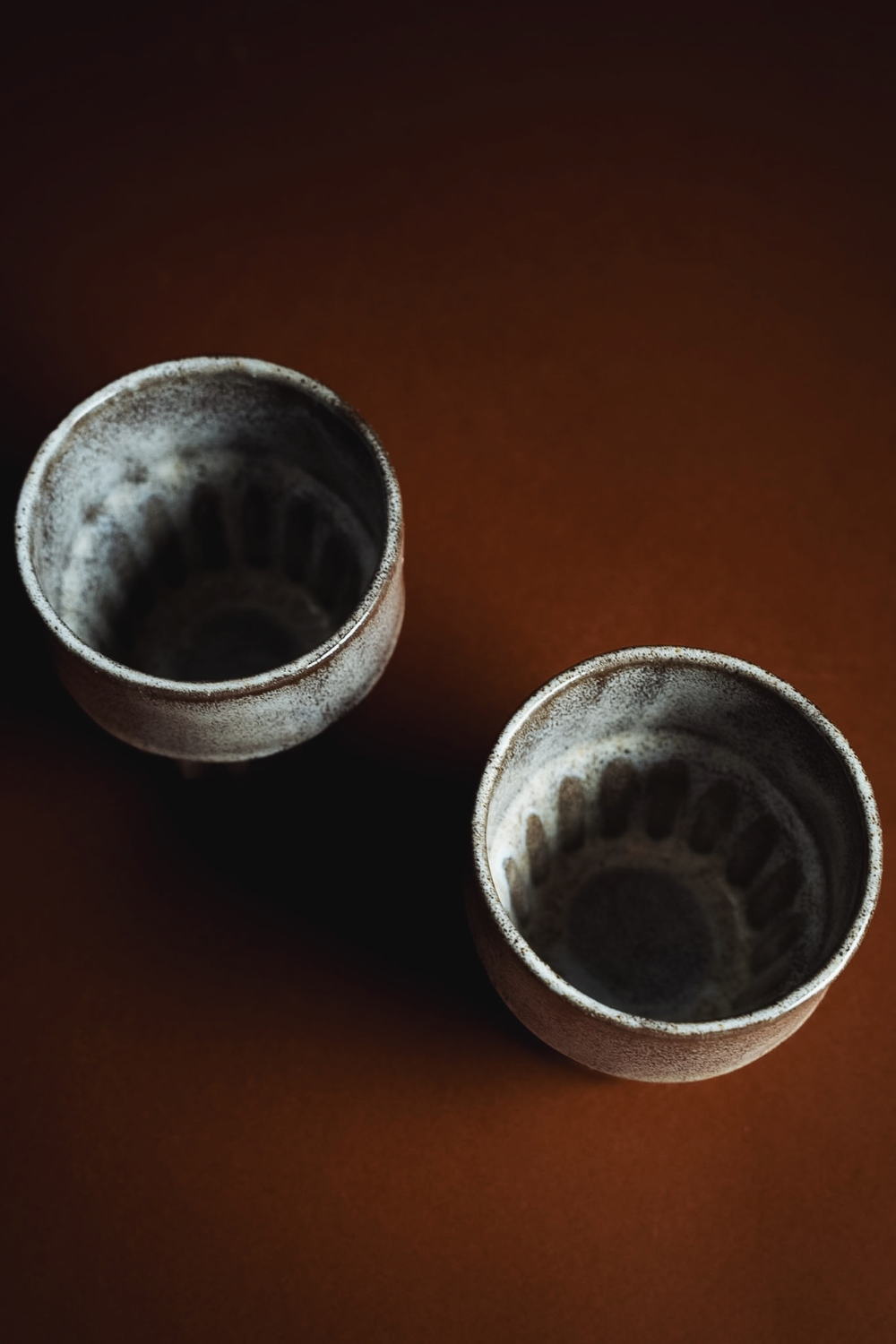 Orin Stoneware Bardak – Gri & Kahve & Beyaz - 6