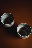 Orin Stoneware Bardak – Gri & Kahve & Beyaz - 6