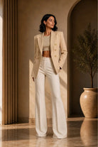 Düğmeli Casual/Şık Ceket - 0