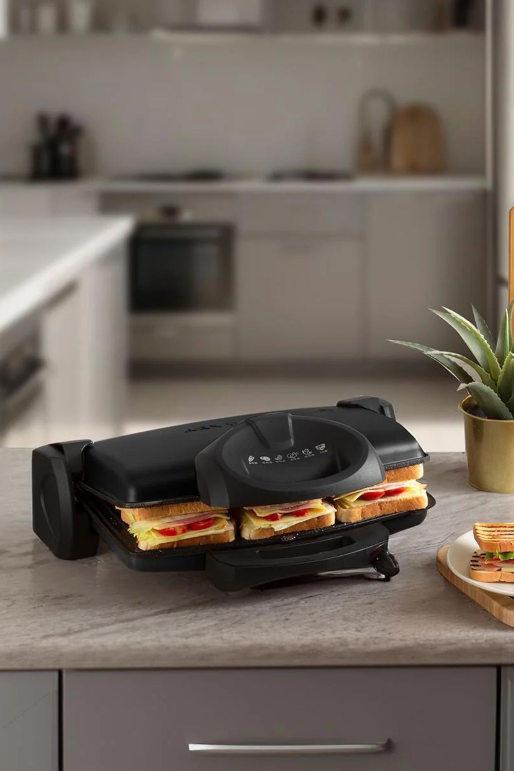 Aryıldız Contact Grill Tost Makinesi Siyah Ar256749 - 3