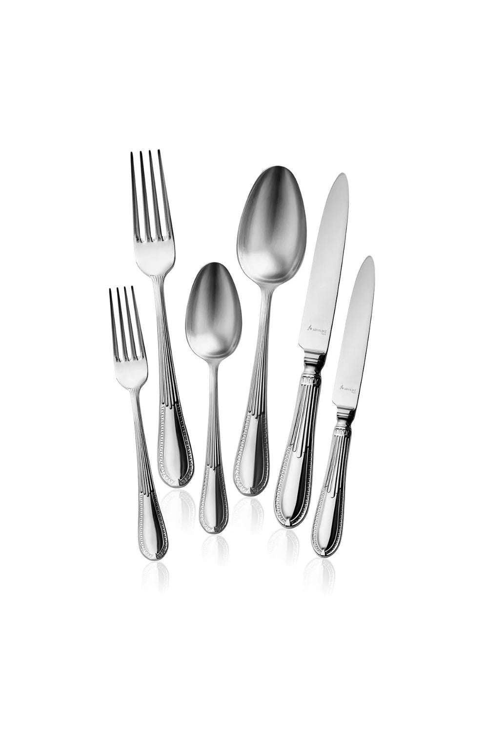 Aryıldız Nature 84 Parça 12 Kişilik Çatal Kaşık Bıçak Takımı Ar263099 - 2