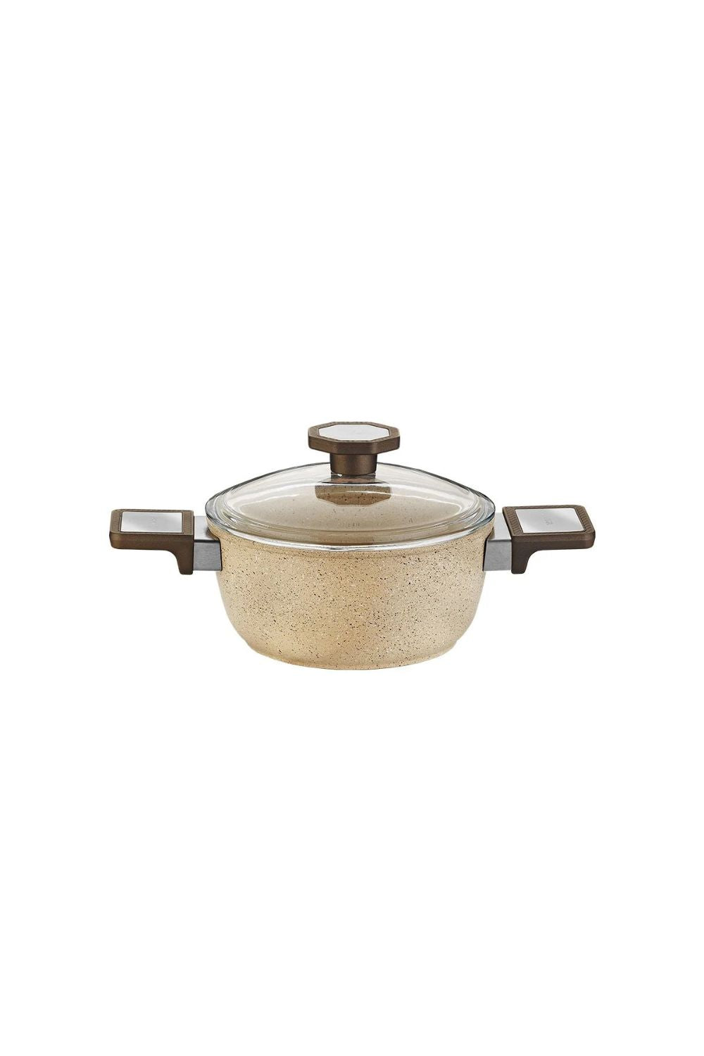 Aryıldız Vortex Cappuccino 7 Parça Granit Tencere Seti Ar260210 - 2