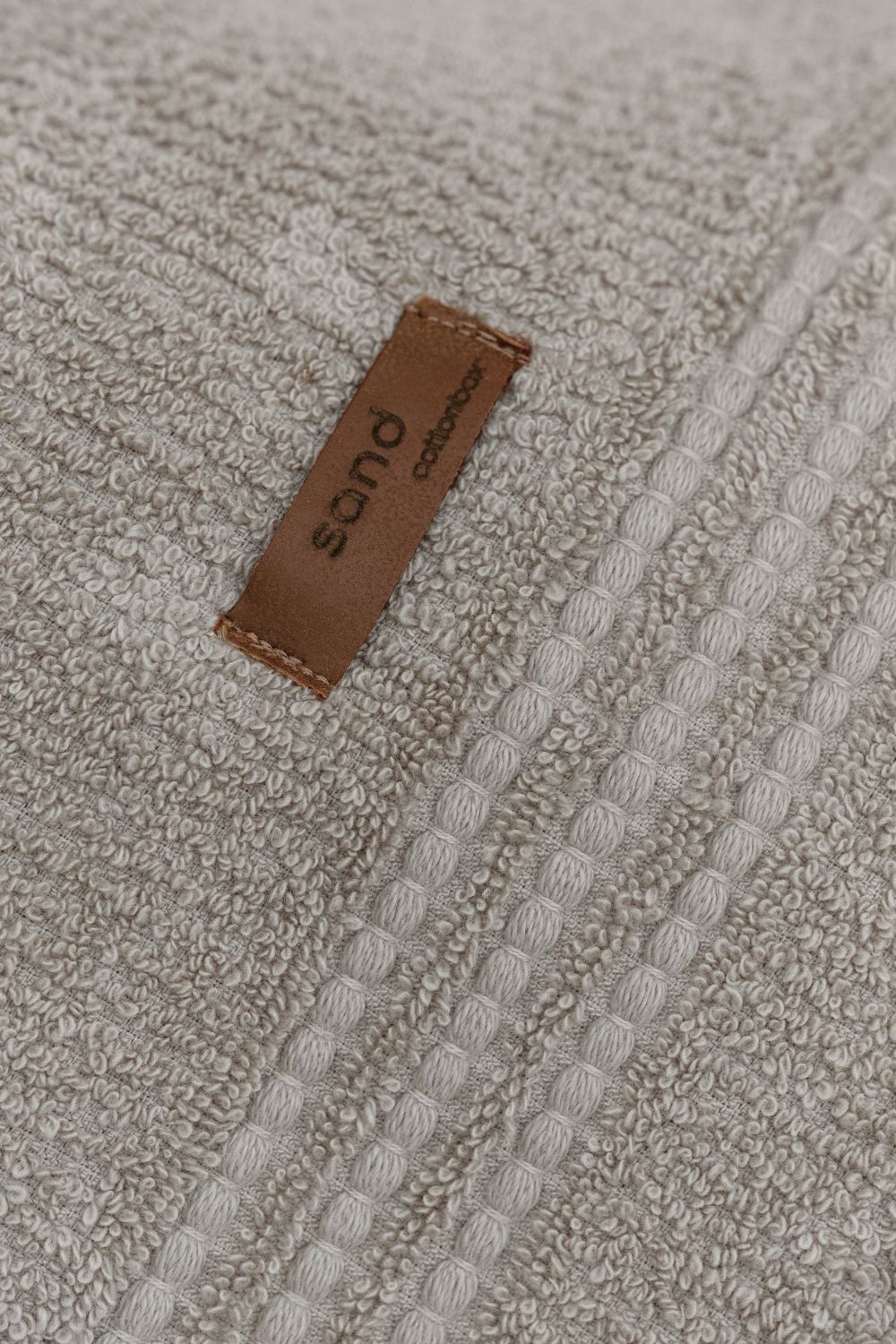 %100 Pamuk Wellness Havlu Seti Sand Bej - 1