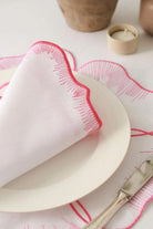 2'li Set Pembe Pikolu Peçete - 1