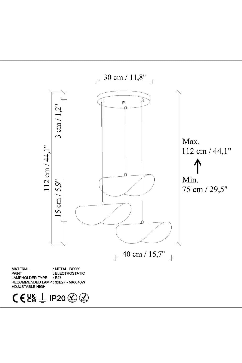 Marble 6141 Mint Yeşili Cam Sarkıt Aydınlatma - 7