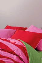 Popping Colors Çift Kişilik Lastikli Çarşaflı Nevresim Takımı Cherie Yeşil - 1