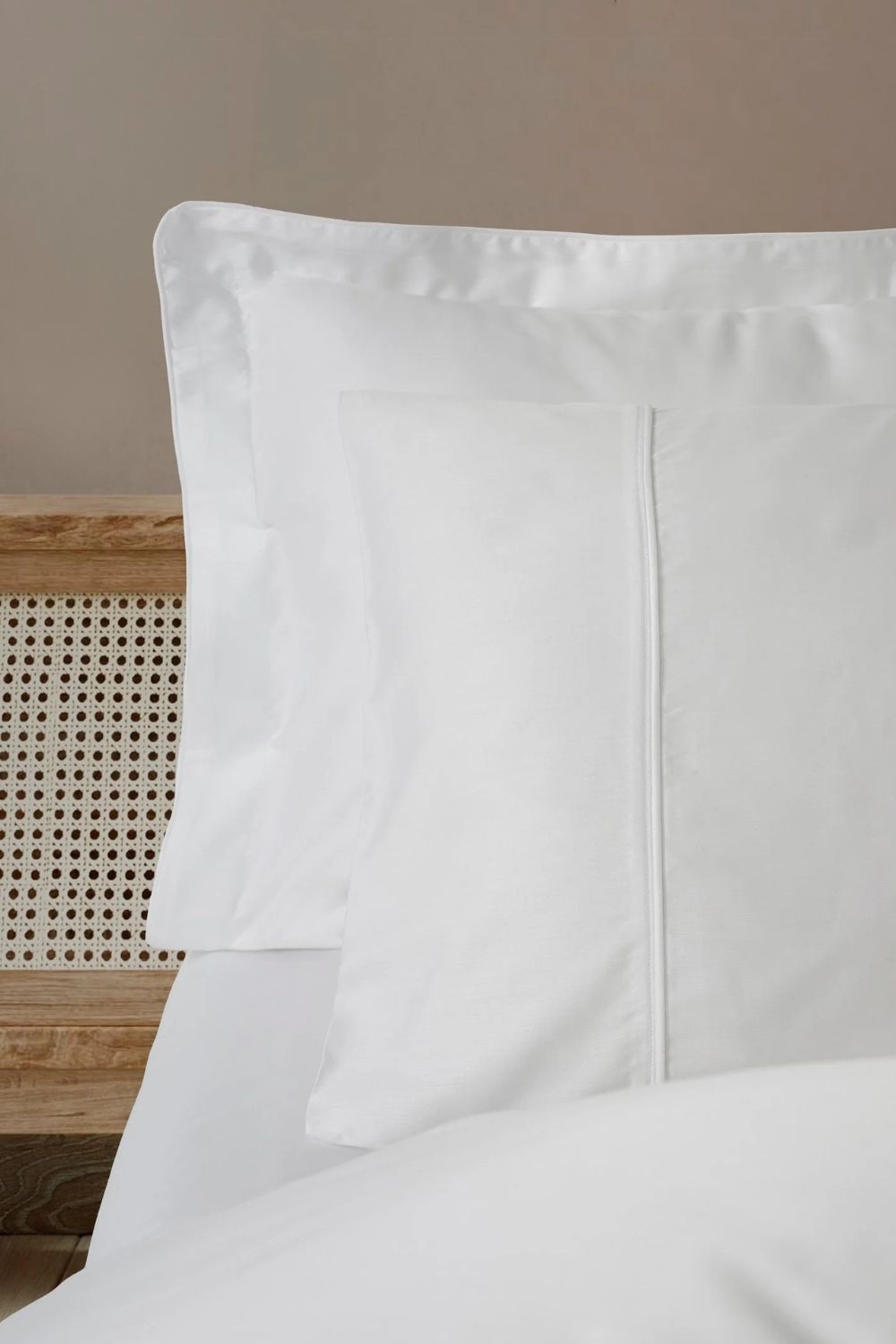 Silky Saten King Size Nevresim Takımı Beyaz - 1