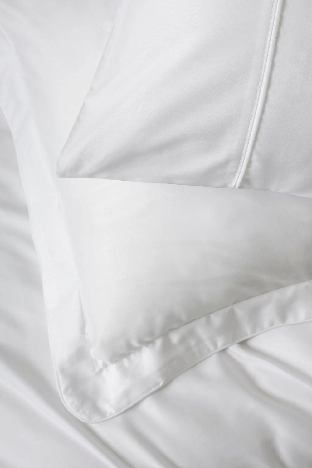 Silky Saten King Size Nevresim Takımı Beyaz - 2