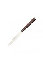 Sürmene 61303 Sıcak Dövme Mutfak Bıçağı Zeytin Saplı Ahşap 12 Cm - 0
