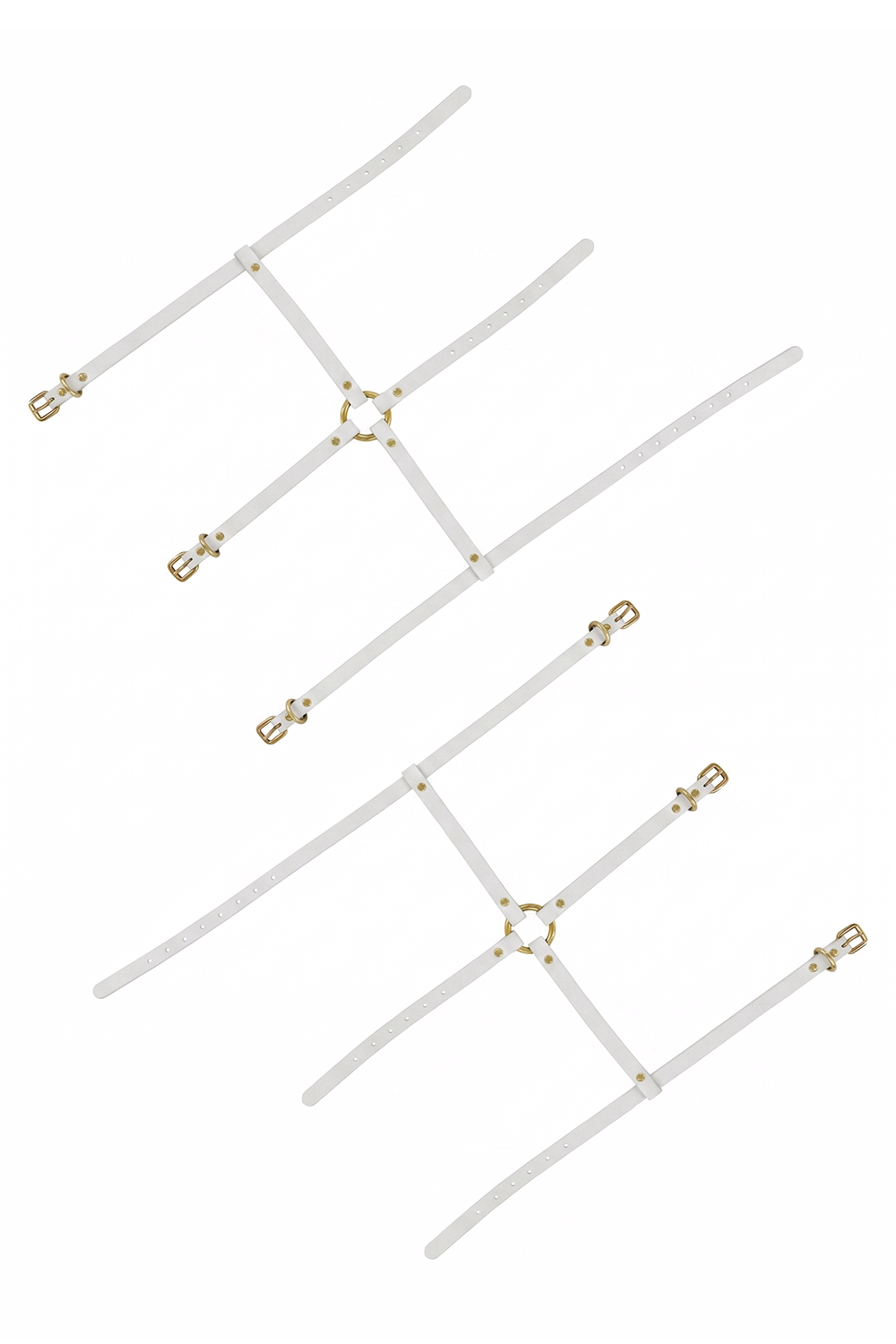 Calf Harness White Gold Ayakkabı Aksesuarı - 0