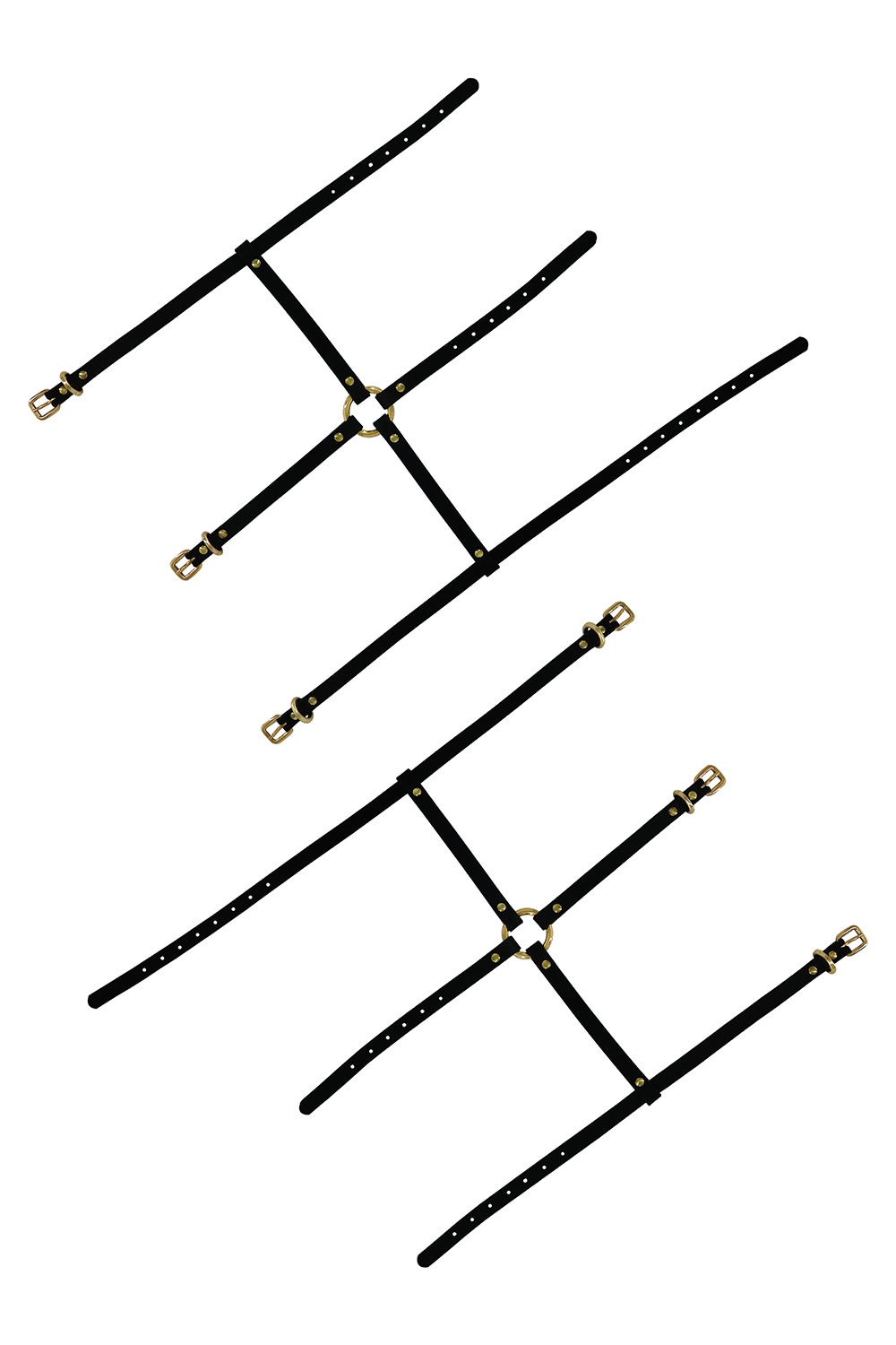 Calf Harness Black Gold Ayakkabı Aksesuarı - 1