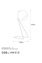 Oberon 11495 Sıvama Masa Lambası Aydınlatma - 4