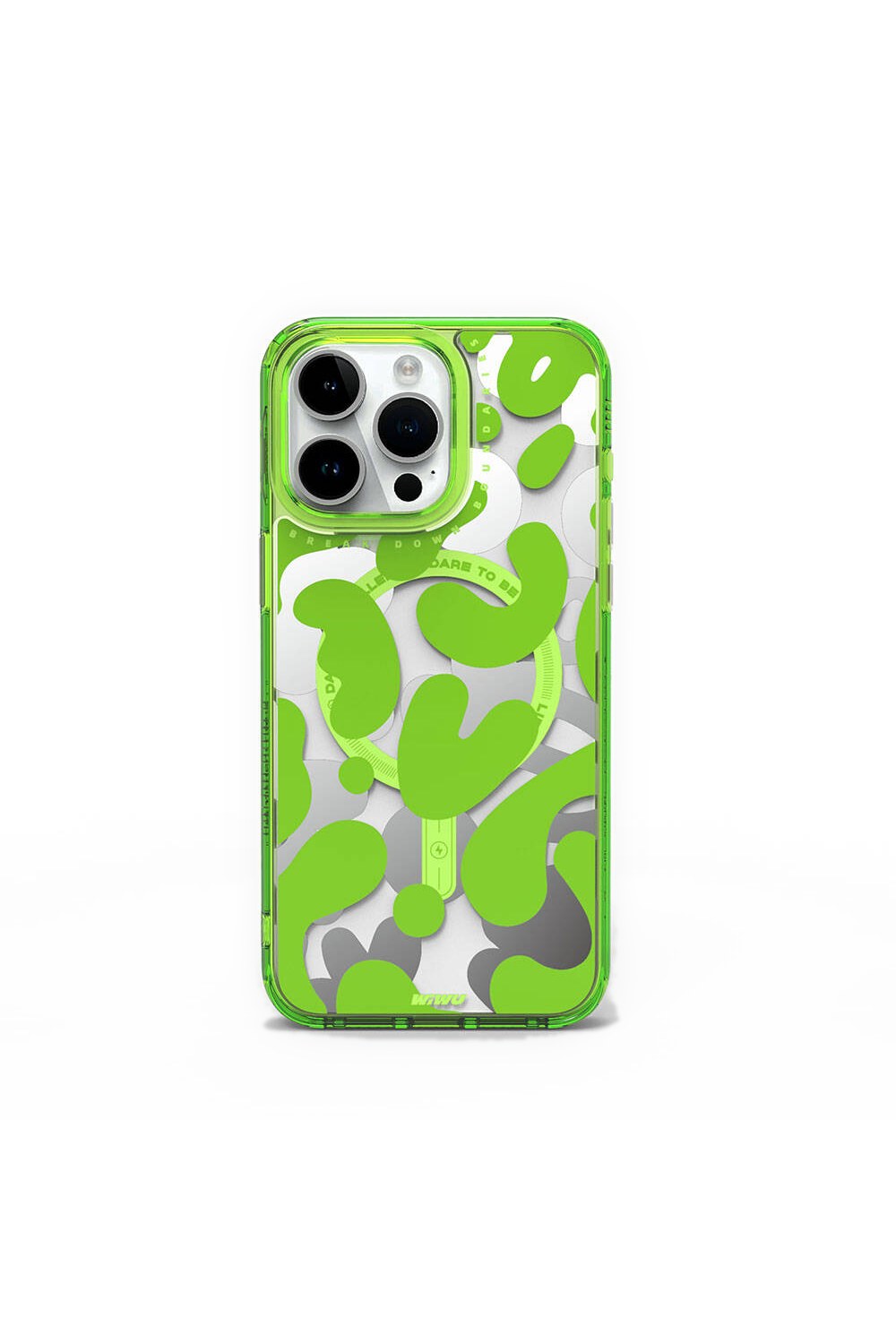 Fluorescent G Serisi Magsafe Uyumlu Boya Desenli Kılıf, Iphone 15 Pro - 6