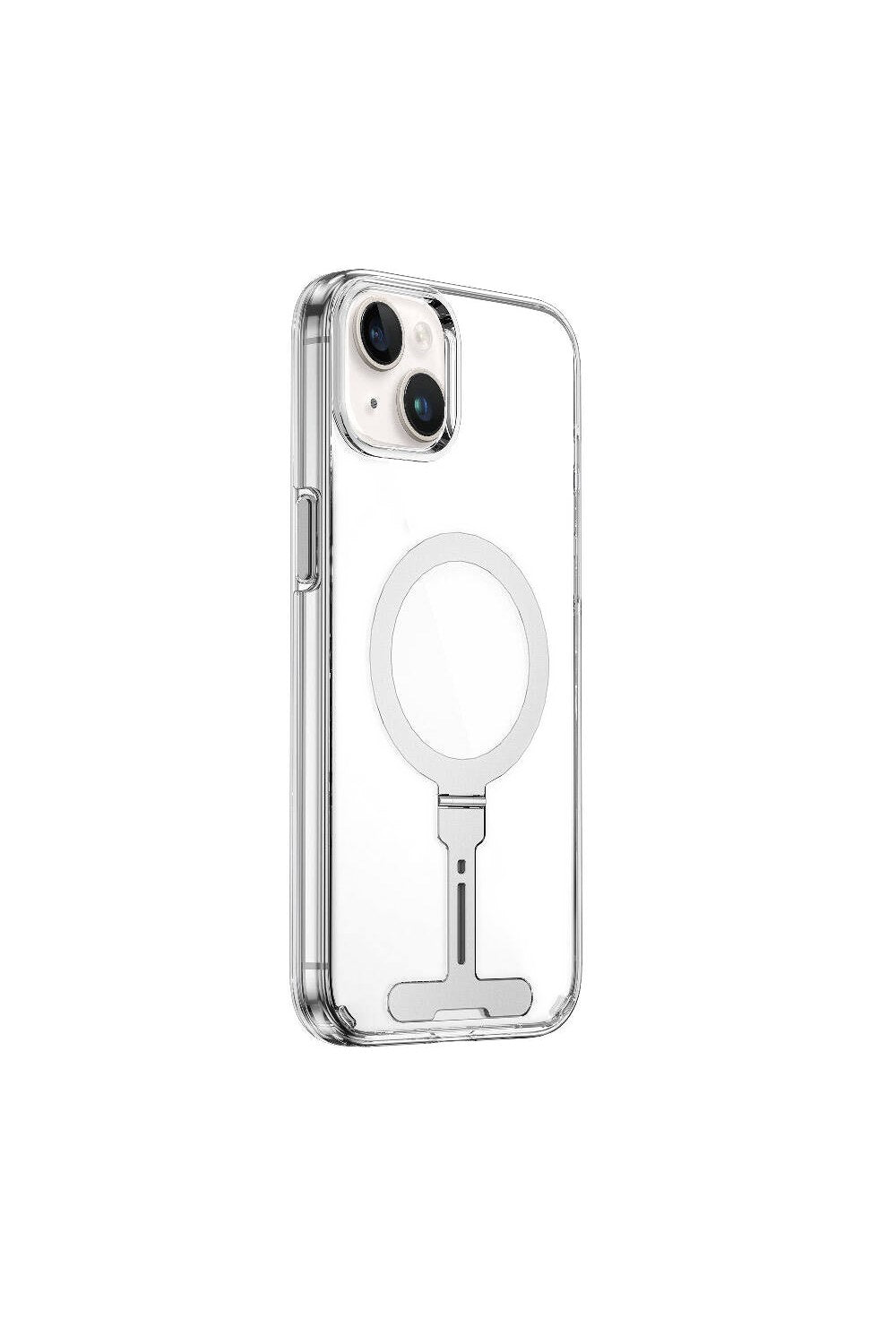 Magsafe Uyumlu Standlı Şeffaf Kılıf, Iphone 15 - 1