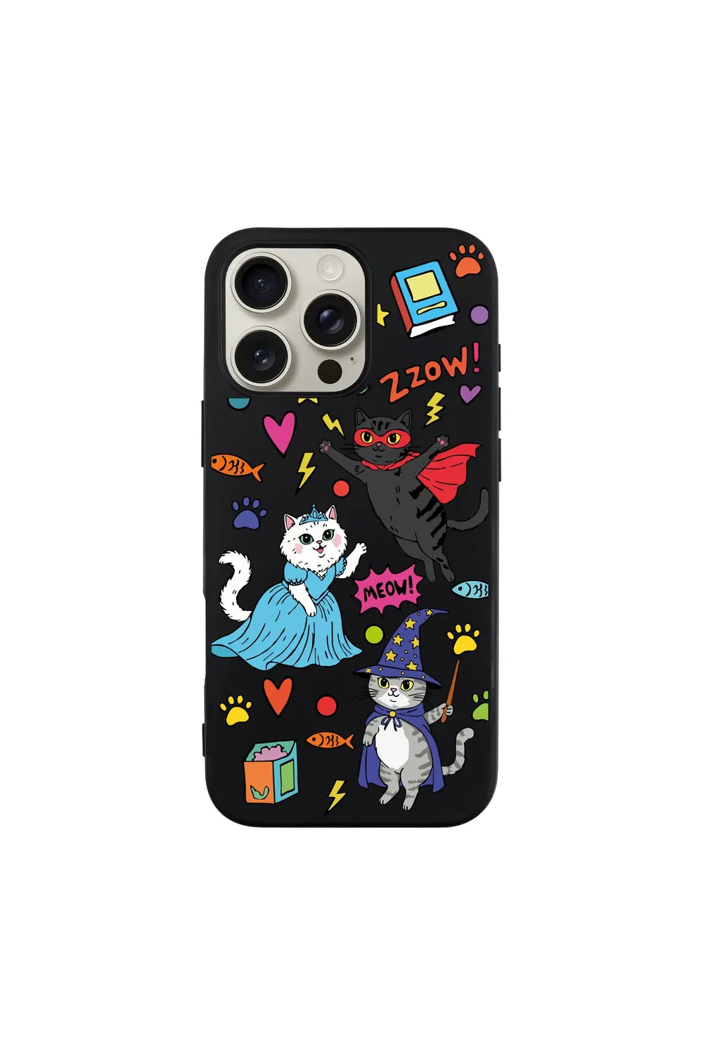 Fantastic Cats-Ultra Silikon Kılıf-Iphone 15 - 3