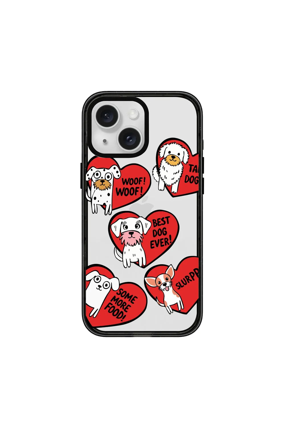 Dogs With Hearts-Power Kılıf - Iphone 15 - 0