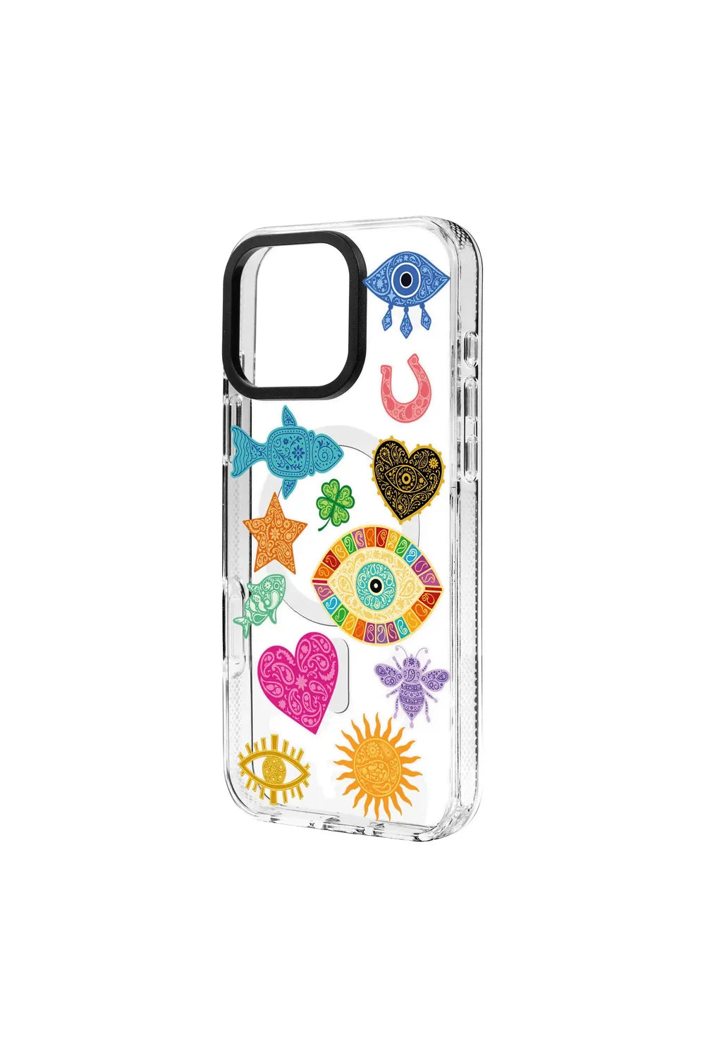 Charms By Berrin Özkan-Clear Kılıf Magsafe Özellikli - Iphone 17 - 1
