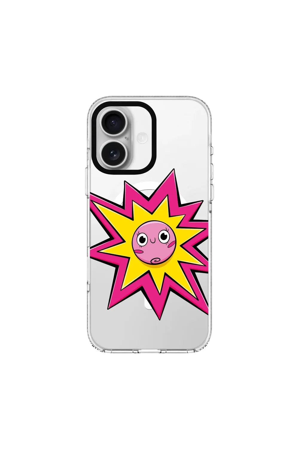 Pop Princesses-Clear Kılıf Magsafe Özellikli - Iphone 16 - 0