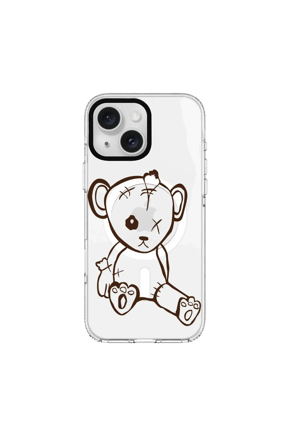 Baby Bear-Clear Kılıf Magsafe Özellikli - Iphone 15 Plus - 0