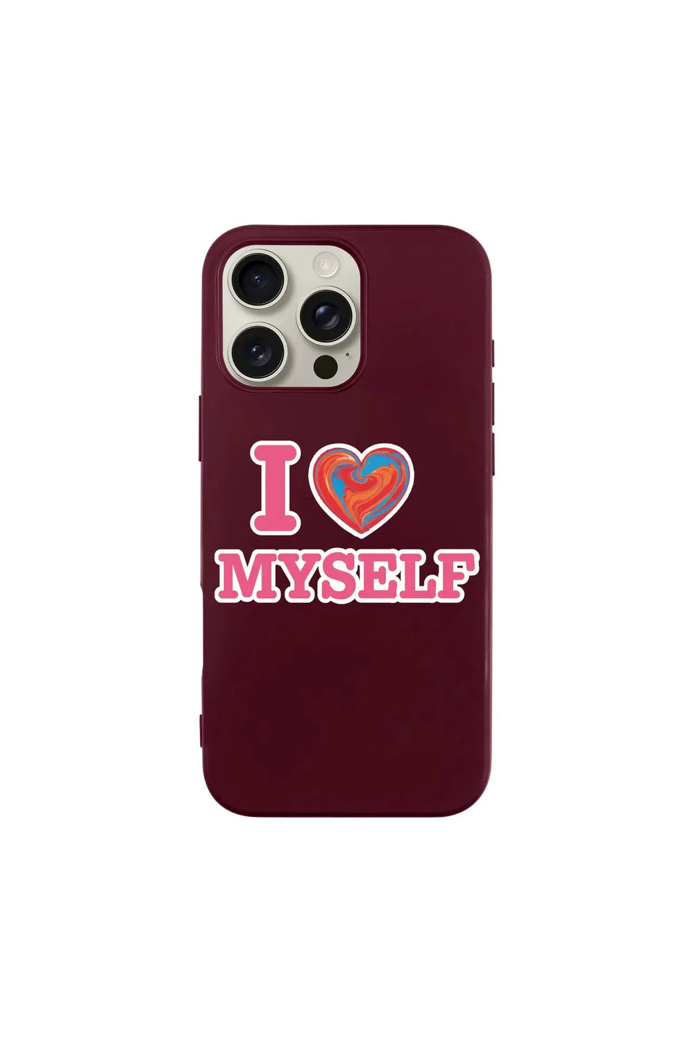 I Love Myself-Ultra Silikon Kılıf-Iphone 15 Pro - 0