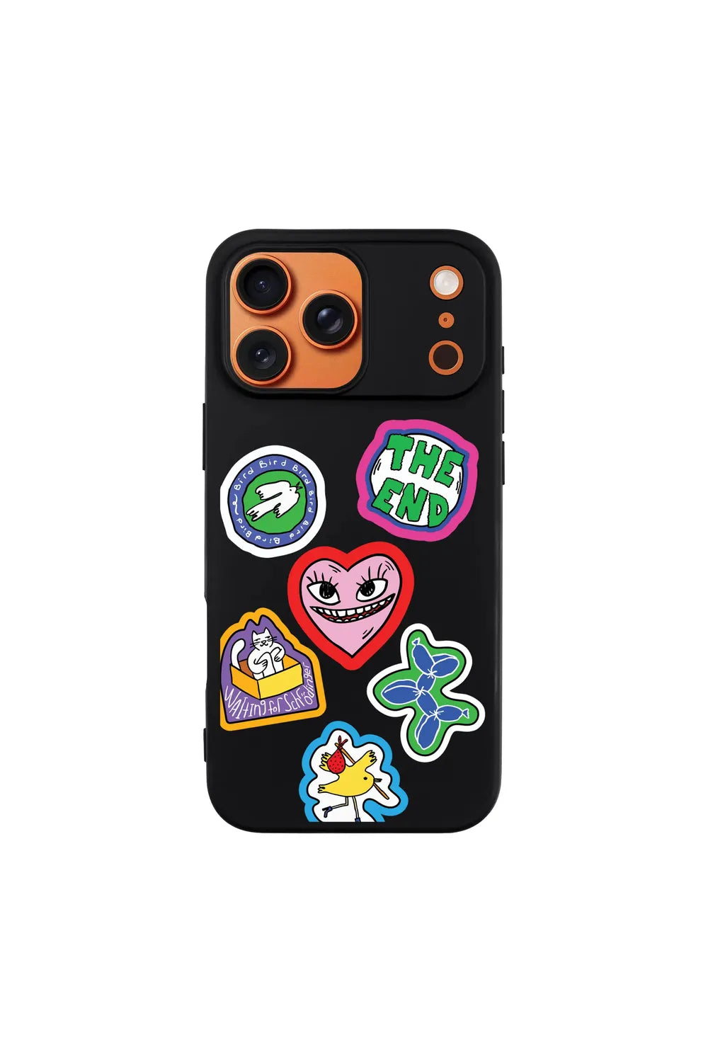 Tōten Stickerz-Ultra Silikon Kılıf-Iphone 15 - 3